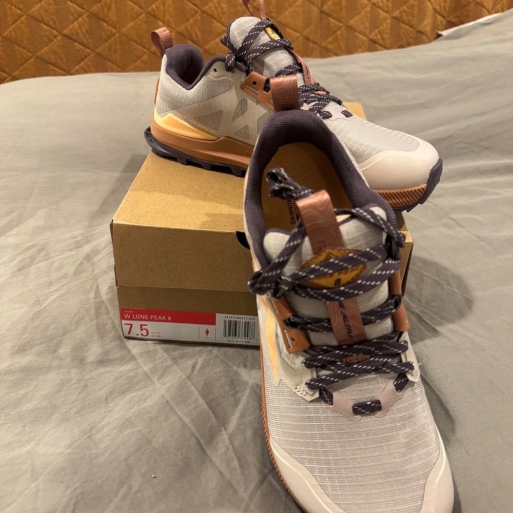 ALTRA Lone Peak 8 trail running shoe W 7.5 - Picture 2 of 5